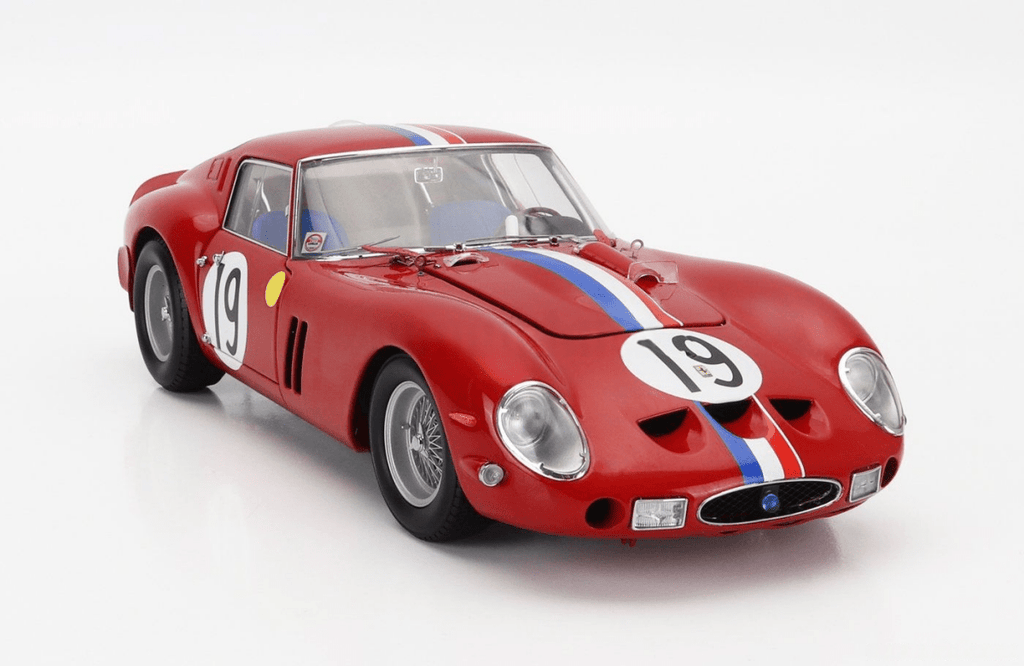 1/18 Kyosho Ferrari 250 GTO 3.0L V12 COUPE TEAM PIERRE NOBLET N 19 2nd 24h LE MANS 1962 - Garage 73