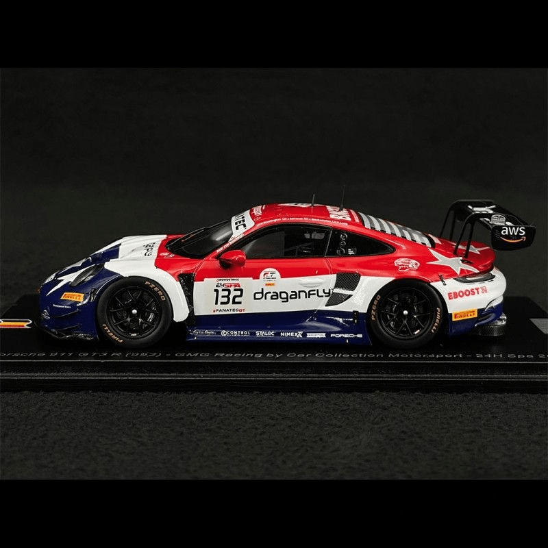 1/43 Porsche 911 GT3 R Team GMG Racing Spa 2023 - Limited Edition - Garage 73