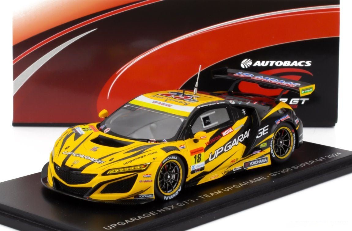 1/43 Spark Honda NSX GT3 UPGARAGE Racing #18 Takashi Kobayashi Syun Koide - Garage 73