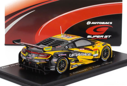 1/43 Spark Honda NSX GT3 UPGARAGE Racing #18 Takashi Kobayashi Syun Koide - Garage 73