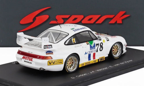 1/43 Spark Model Porsche 911 GT2 3.3L Turbo Coupe Le Mans '95 Team Veroux - Ortion - Veroux - Garage 73