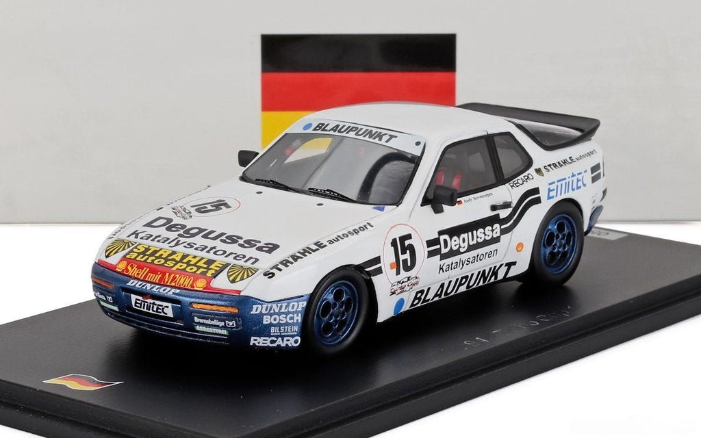 1/43 SPARK - MODEL - PORSCHE - 944 TURBO CUP N 15 PORSCHE TURBO CUP 1989 ANDY BOVENSIEPEN - Garage 73