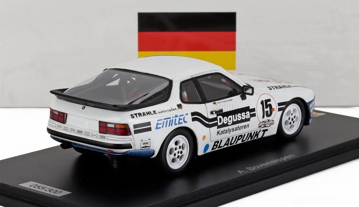 1/43 SPARK - MODEL - PORSCHE - 944 TURBO CUP N 15 PORSCHE TURBO CUP 1989 ANDY BOVENSIEPEN - Garage 73