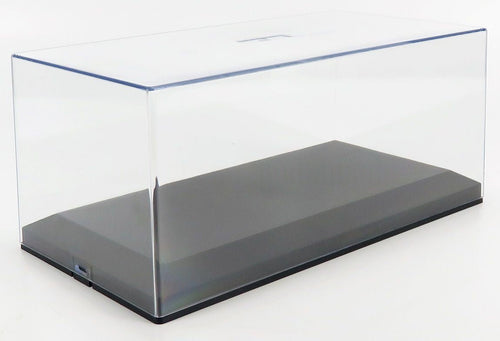**Arriving soon** 1:18 Scale Models Display Box - Clear Plastic Cover, Black Base - Garage 73