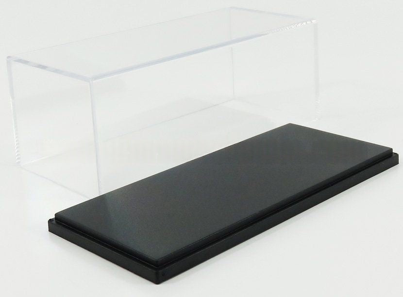 **Arriving soon**GreenLight 1:43 Display Box - Clear Plastic Cover with Black Base - 16.2x7.3x6.0 cm - Garage 73