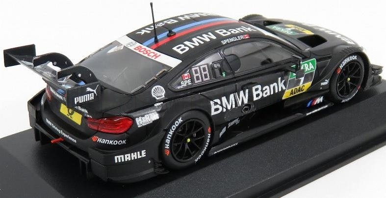 MINICHAMPS - 1/43 - BMW - 4 - SERIES M4 (F82) TEAM MTEK N 7 SEASON DTM 2016 B.SPENGLER - BLACK - Garage 73