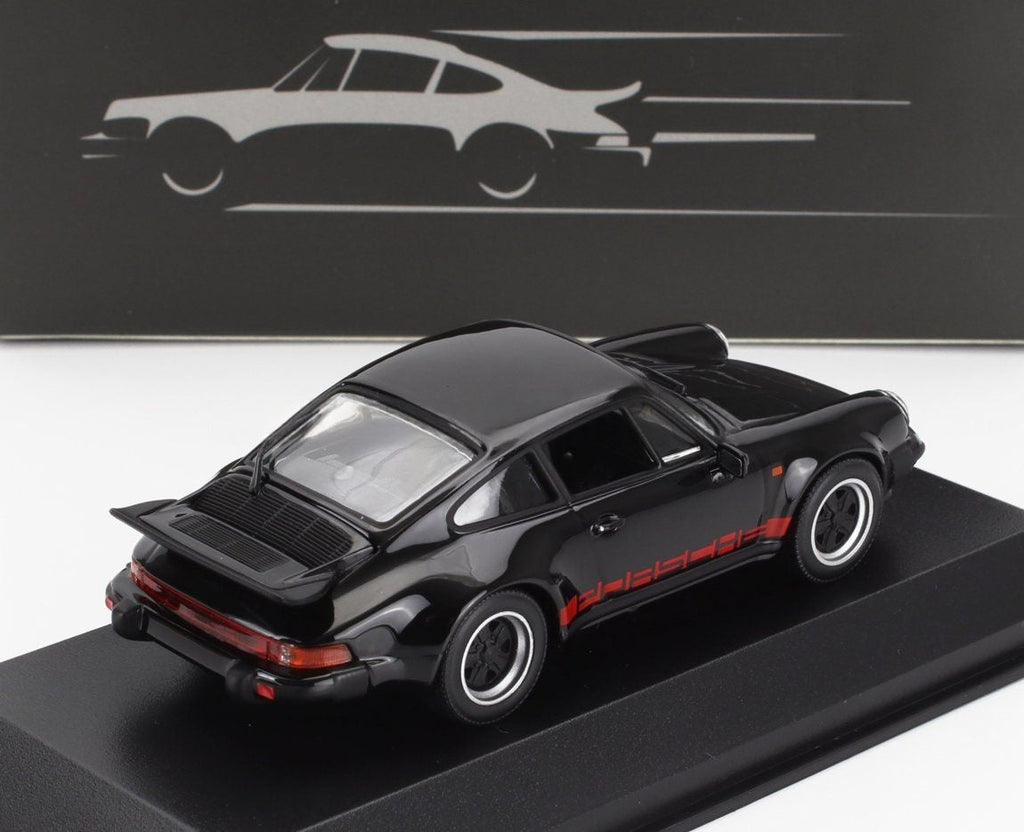 1/43 Minichamps Porsche 911 Turbo 1977 - 50 Jahre Porsche Design - Black - Garage 73