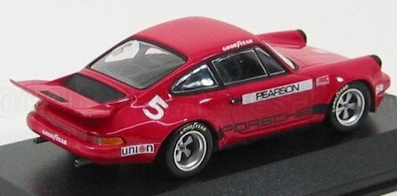 MINICHAMPS - 1/43 - PORSCHE - 911 RSR 2.8 IROC N 5 RIVERSIDE 1973 D.PEARSON - RED - Garage 73