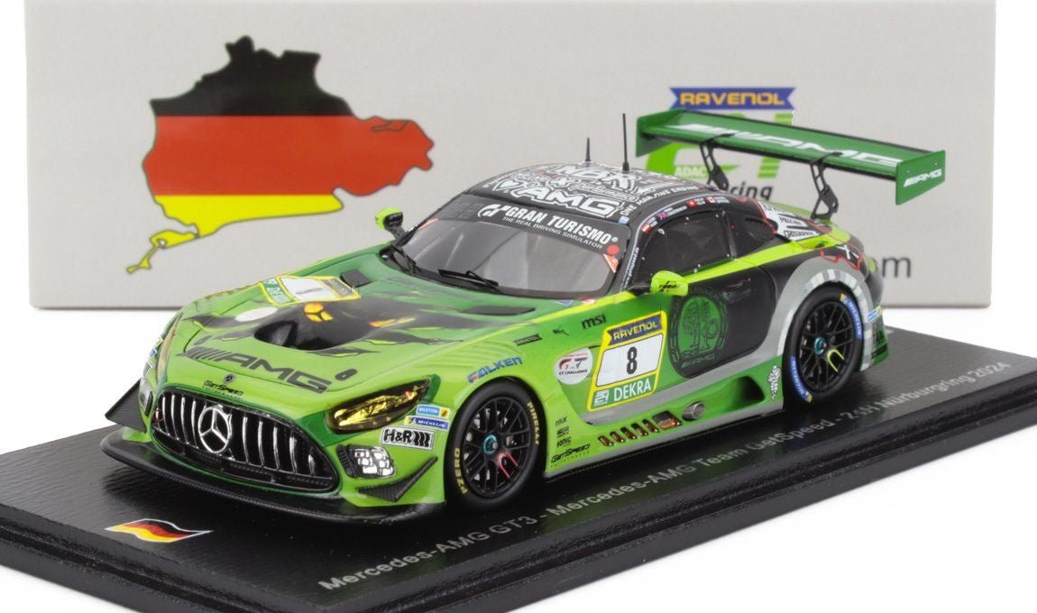 **Arriving soon** 1/43 Mercedes AMG GT3 Team GetSpeed N8 24h Nurburgring 2024 Spark Model - Garage 73