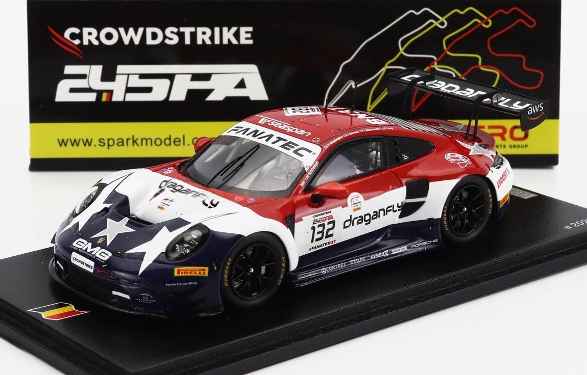 **Arriving soon** 1/43 Porsche 911 GT3 R Team GMG Racing Spa 2023 - Limited Edition - Garage 73