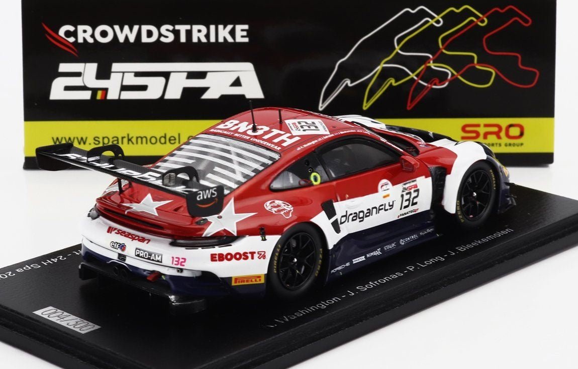 **Arriving soon** 1/43 Porsche 911 GT3 R Team GMG Racing Spa 2023 - Limited Edition - Garage 73