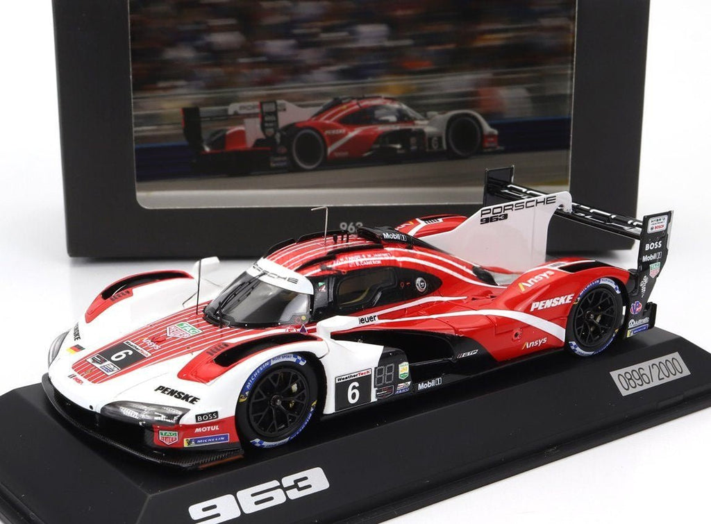 1/43 Porsche 963 Penske Motorsports Daytona 2023 Triple Driver Team Car - Garage 73