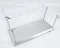 **ARRIVING SOON**Triple9 1:18 Display Box with LED Lighting - Clear Cover, Silver Base - Garage 73