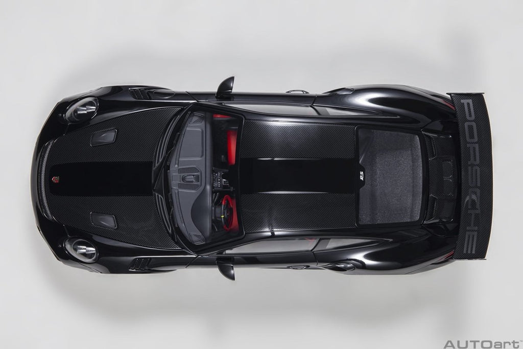 AUTOART - 1/18 - Porsche 911 (991.2) GT2 RS, Weissach Package, Black - Garage 73