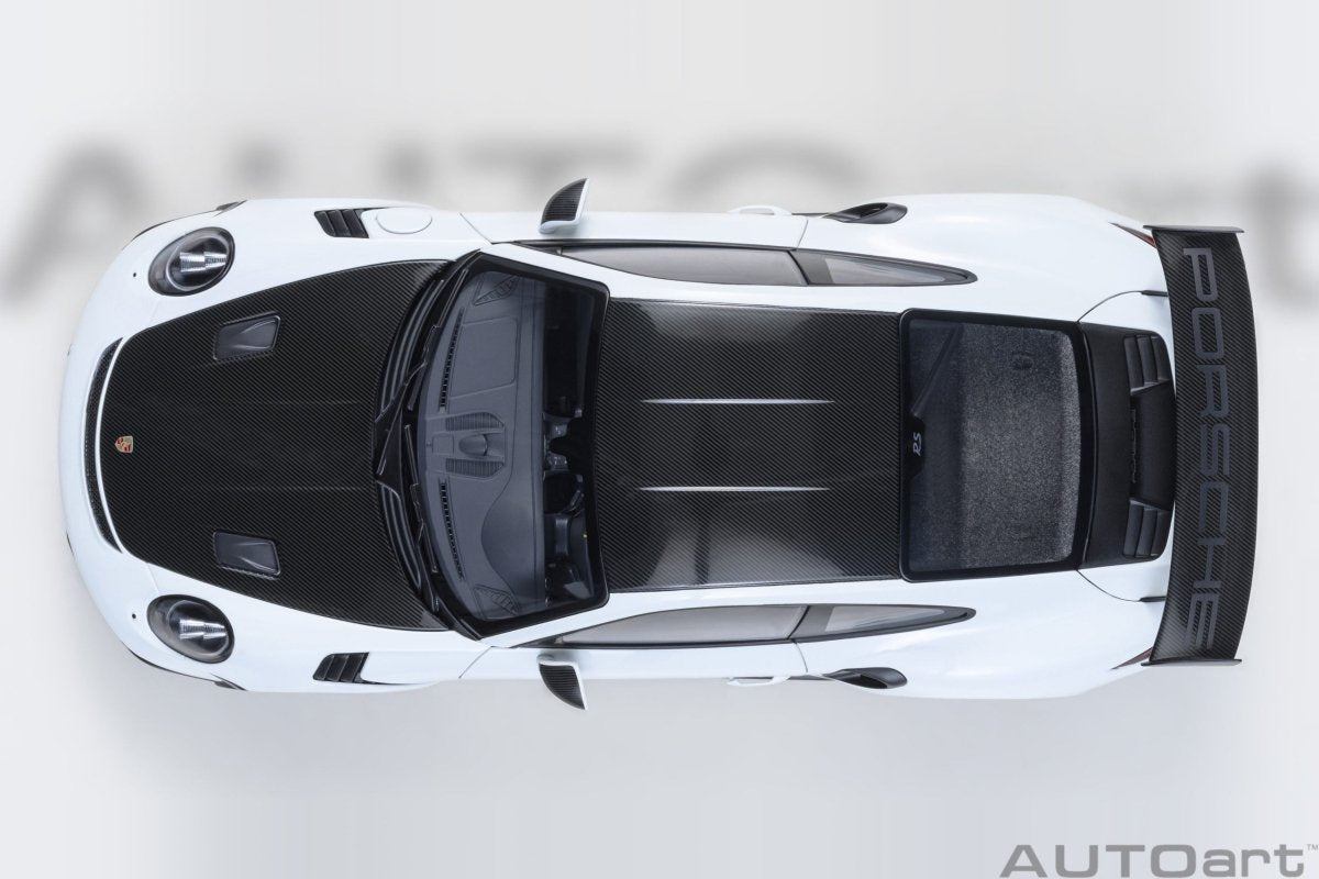 AUTOART - 1/18 - Porsche 911 (991.2) GT3 RS Weissach Package (White) - Garage 73