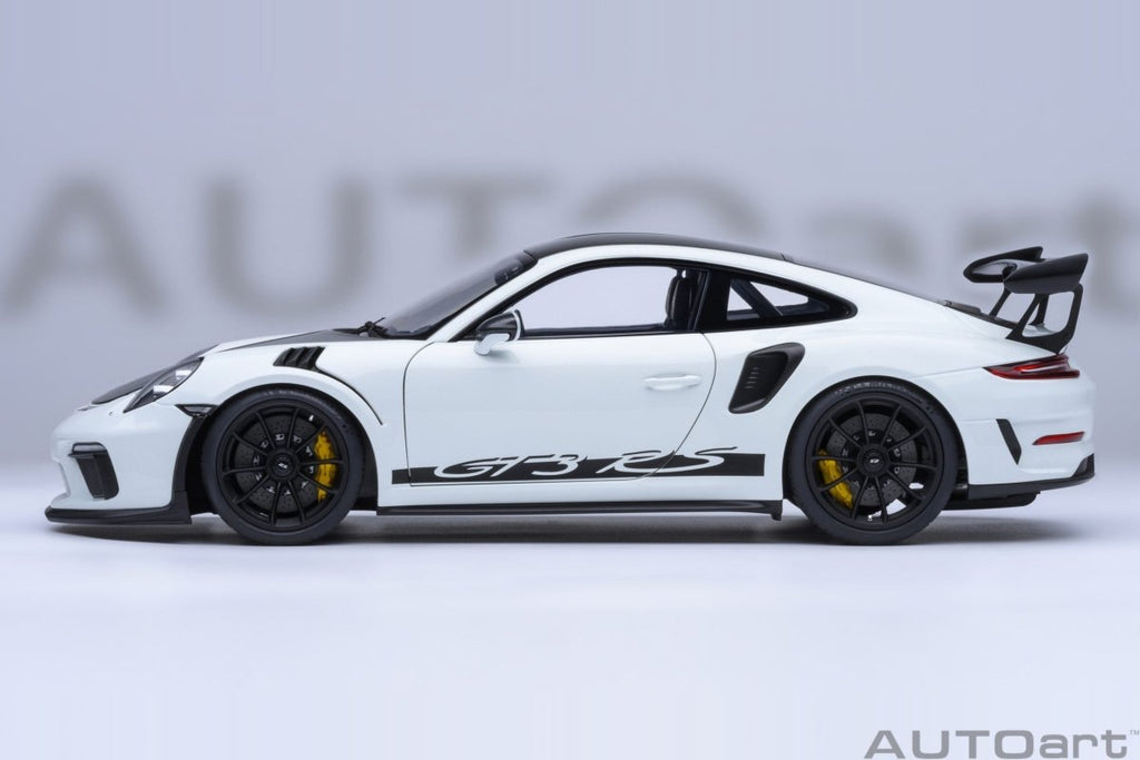 AUTOART - 1/18 - Porsche 911 (991.2) GT3 RS Weissach Package (White) - Garage 73