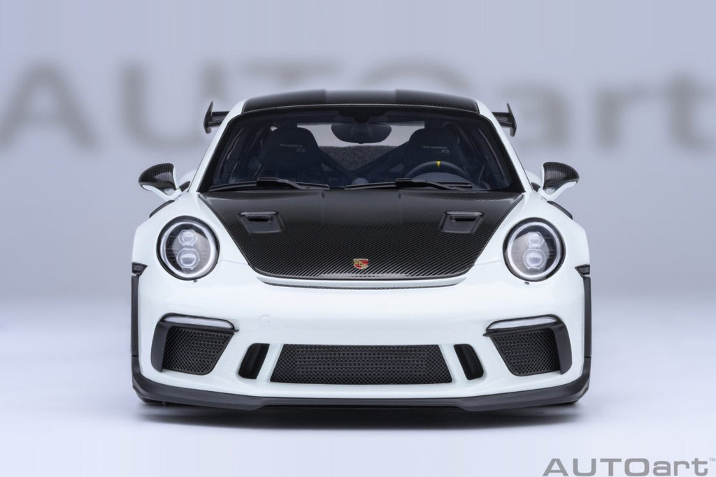 AUTOART - 1/18 - Porsche 911 (991.2) GT3 RS Weissach Package (White) - Garage 73