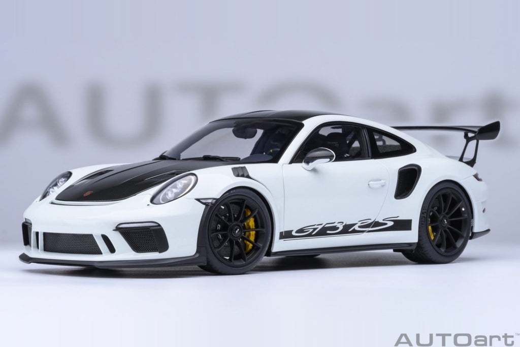 AUTOART - 1/18 - Porsche 911 (991.2) GT3 RS Weissach Package (White) - Garage 73