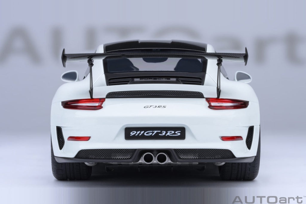 AUTOART - 1/18 - Porsche 911 (991.2) GT3 RS Weissach Package (White) - Garage 73