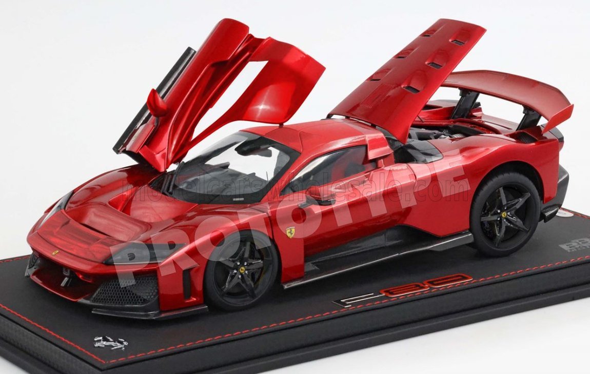 BBR - 1/18- F80 FULL RED 2024 - WITH SHOWCASE - Garage 73