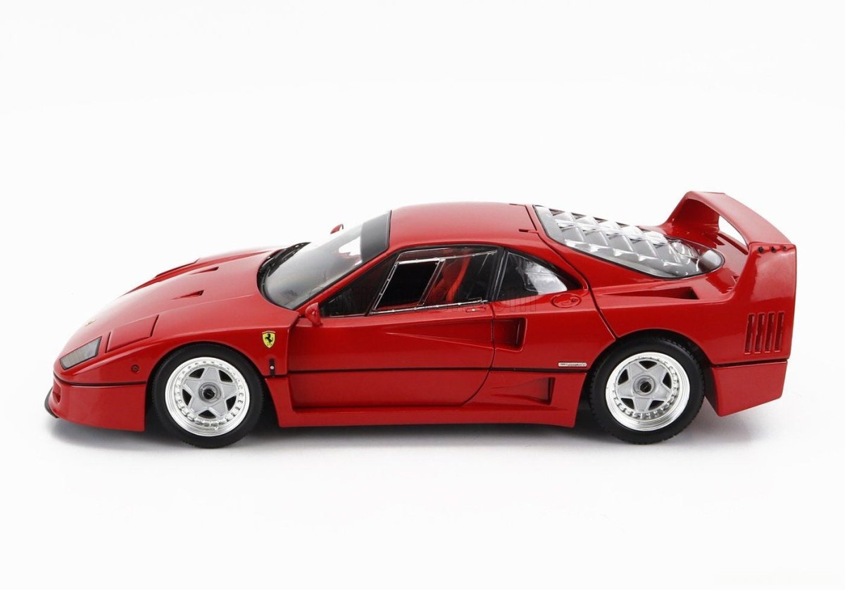 BBR/KYOSHO - 1/18 - FERRARI - F40 LIGHT WEIGHT WITH LEXAN WINDOWS 1987 - RED - Garage 73