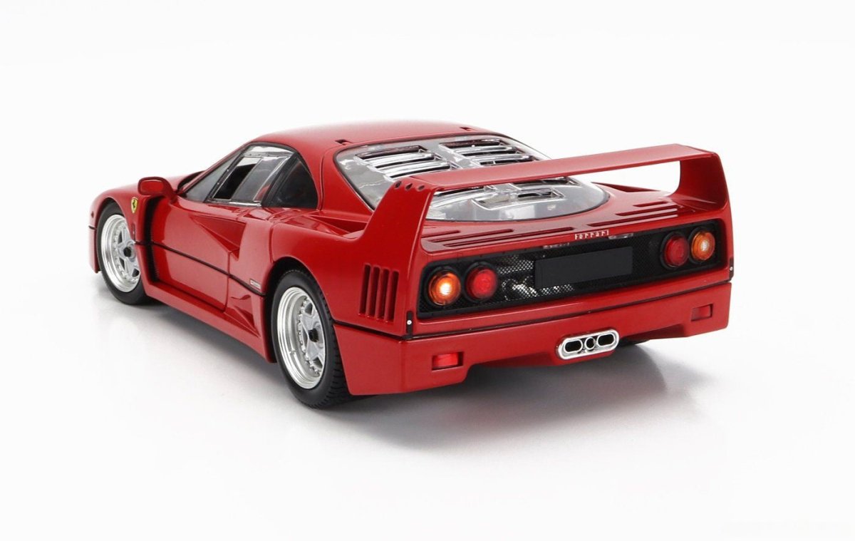 BBR/KYOSHO - 1/18 - FERRARI - F40 LIGHT WEIGHT WITH LEXAN WINDOWS 1987 - RED - Garage 73