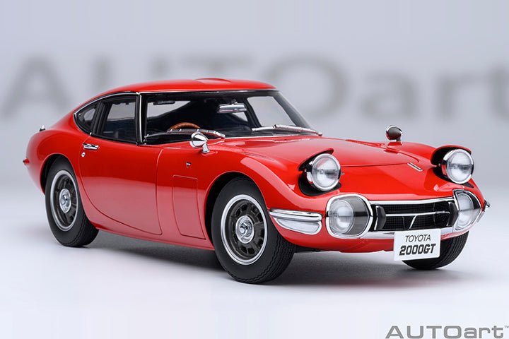 **COMING SOON** AUTOART - 1/18 - TOYOTA 2000GT 1967 (RED) - Garage 73