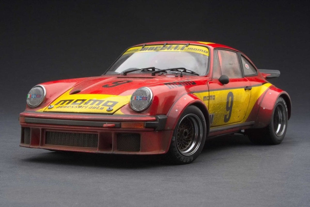 EXOTO - 1/18 - PORSCHE 934 RSR - EXOTO - 1/18 - PORSCHE 934 RSR - GT Winner, 1977 Silverstone 6 Hours - Finish Line Plus - Garage 73
