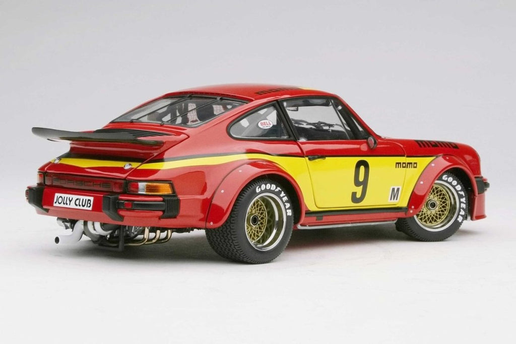 EXOTO - 1/18 - PORSCHE 934 RSR - GT Winner, 1977 Silverstone 6 Hours - Garage 73