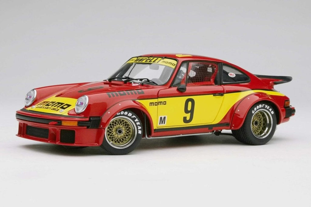 EXOTO - 1/18 - PORSCHE 934 RSR - GT Winner, 1977 Silverstone 6 Hours - Garage 73