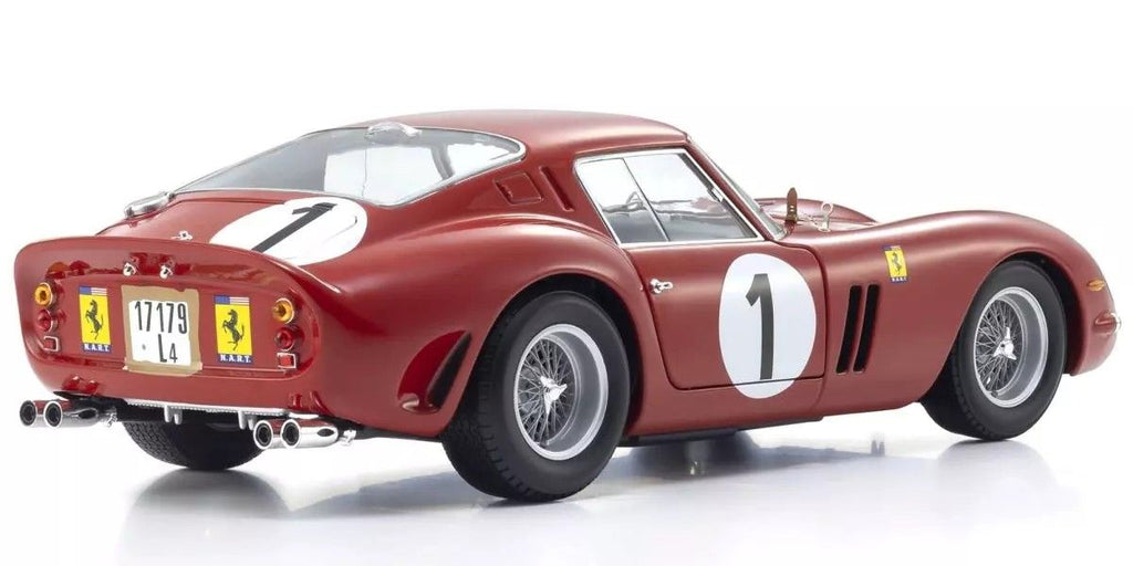 Kyosho Ferrari 250 GTO #1 Paris 1000km 1962 Red Diecast 1:18