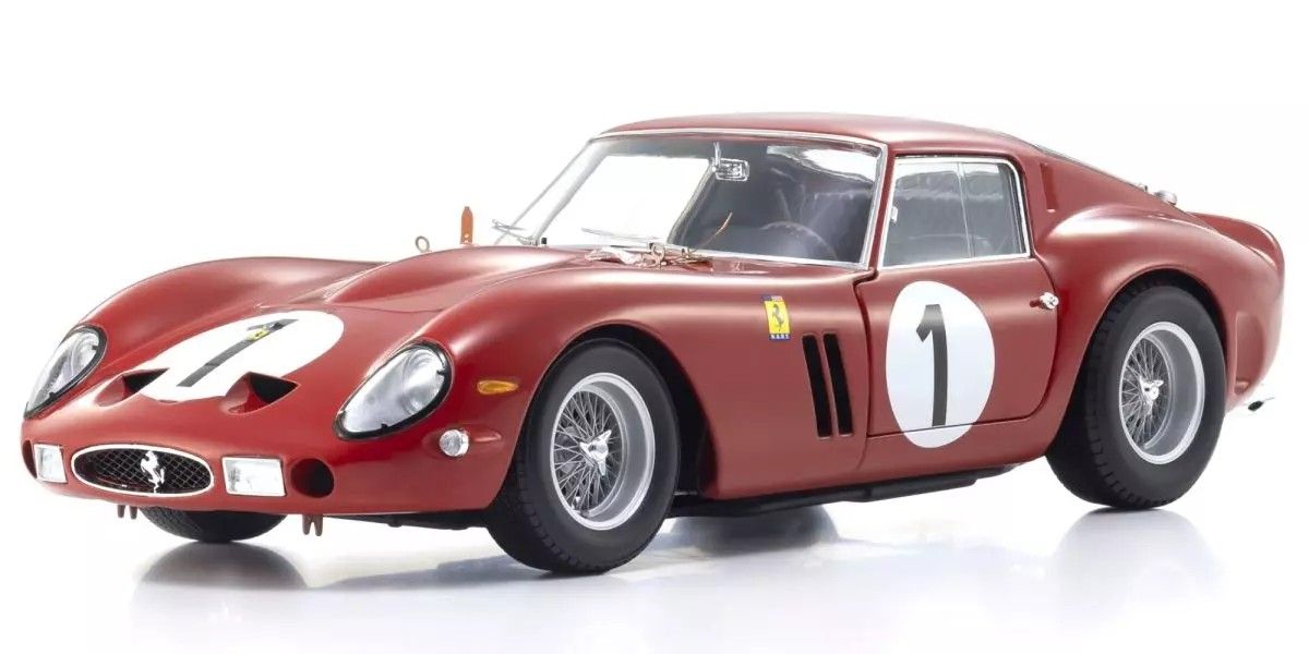 Kyosho Ferrari 250 GTO #1 Paris 1000km 1962 Red Diecast 1:18