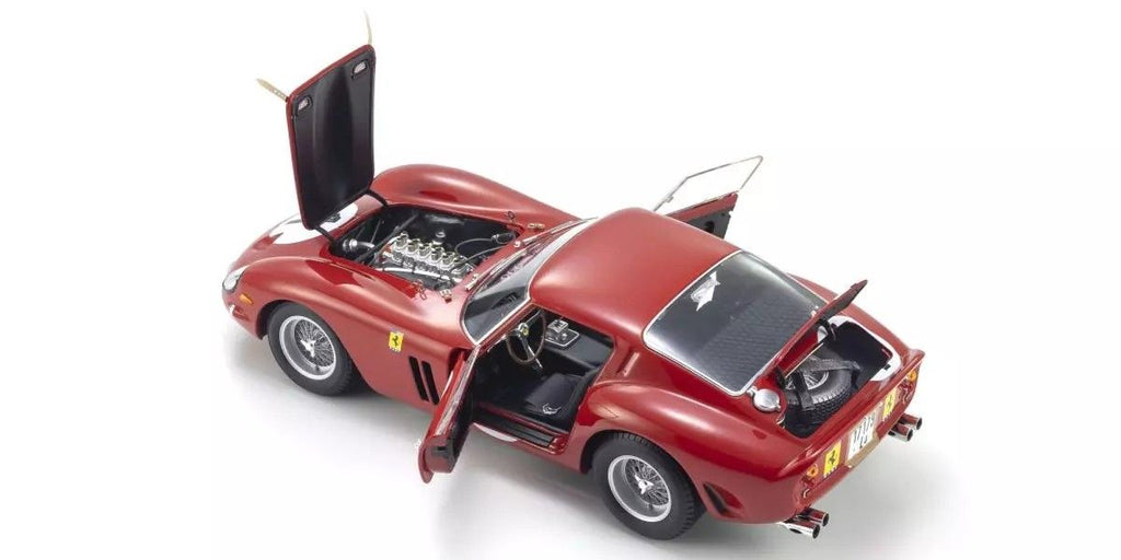 Kyosho Ferrari 250 GTO #1 Paris 1000km 1962 Red Diecast 1:18
