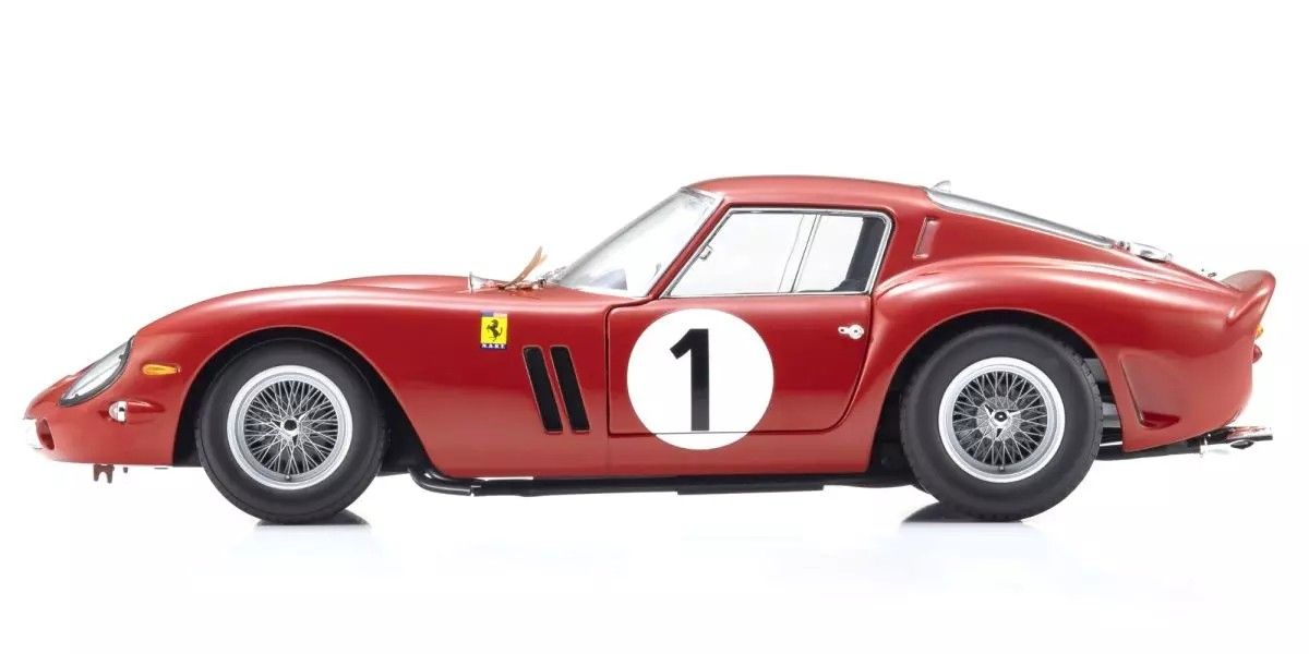 Kyosho Ferrari 250 GTO #1 Paris 1000km 1962 Red Diecast 1:18