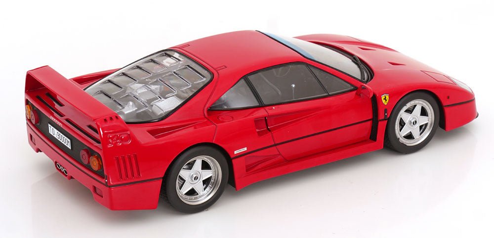 Ferrari F40 1987 Gianni Agnelli Red 1:18 Diecast Model Car — KK-Scale - Garage 73