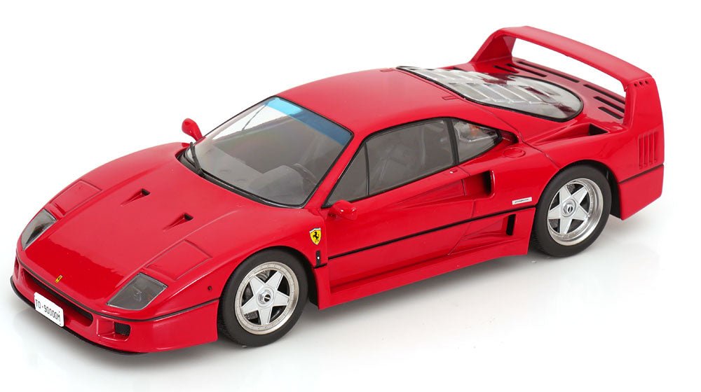 Ferrari F40 1987 Gianni Agnelli Red 1:18 Diecast Model Car — KK-Scale - Garage 73