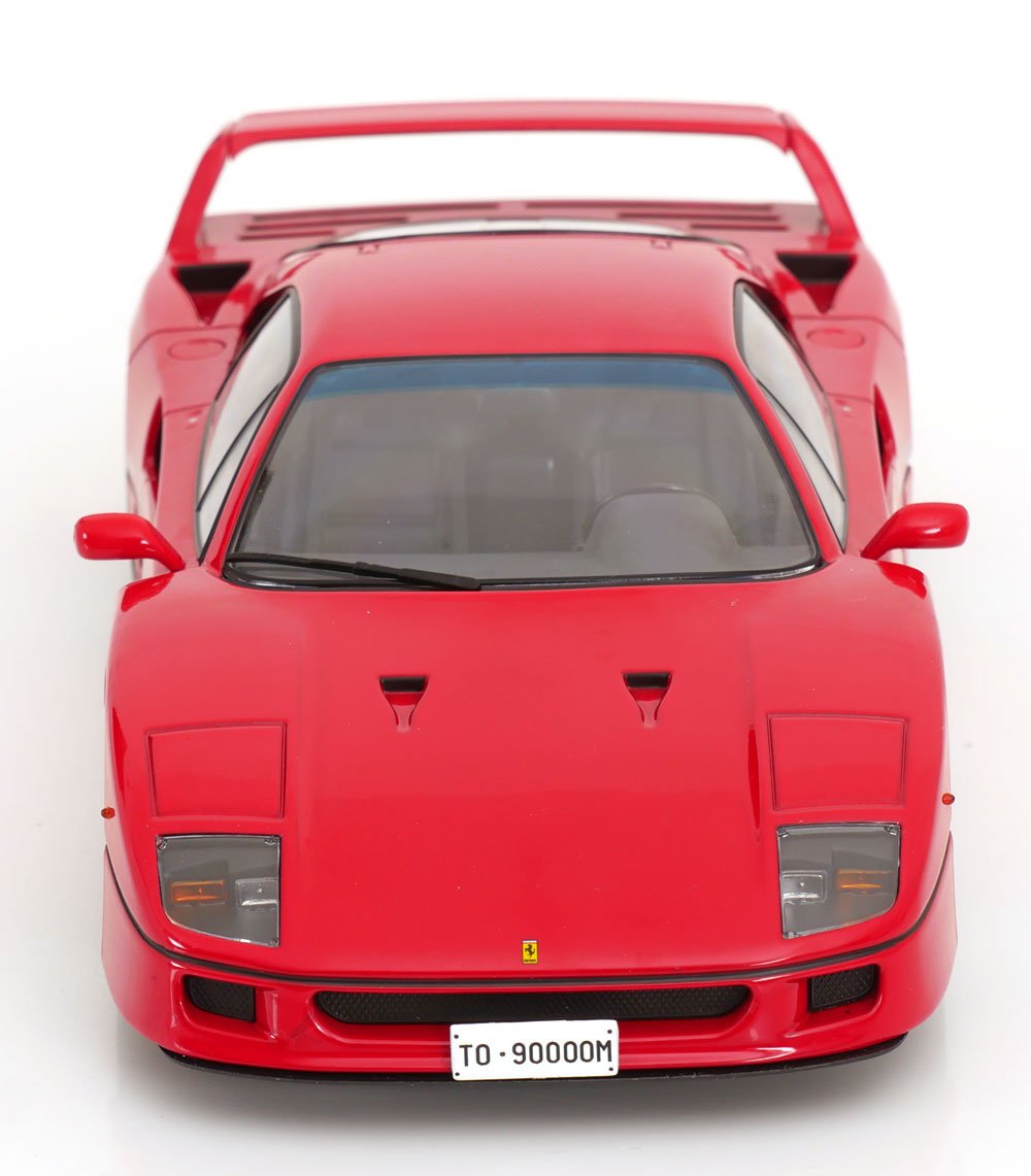 Ferrari F40 1987 Gianni Agnelli Red 1:18 Diecast Model Car — KK-Scale - Garage 73