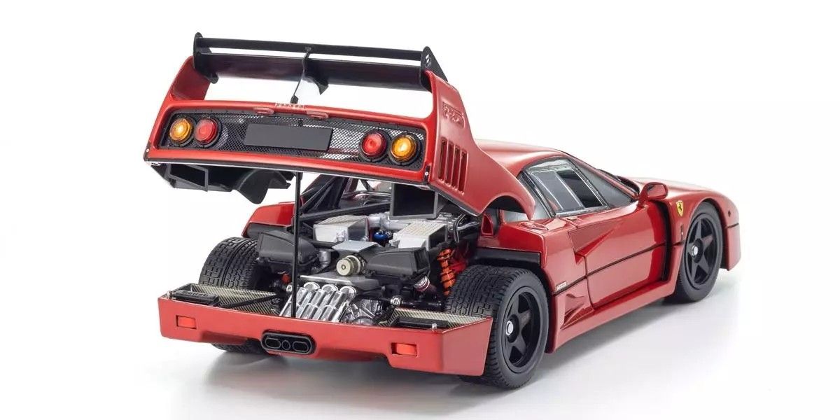 Kyosho 1:18 Ferrari F40 Lightweight LM Diecast Model Car