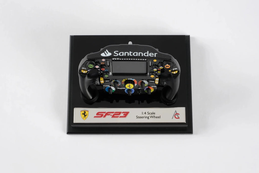 Ferrari SF-23 2023 F1 Steering Wheel 1:4 Scale Replica — Amalgam - Garage 73