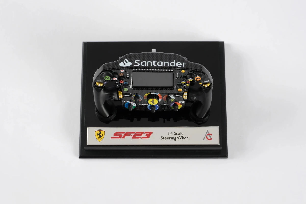 Ferrari SF-23 2023 F1 Steering Wheel 1:4 Scale Replica — Amalgam - Garage 73