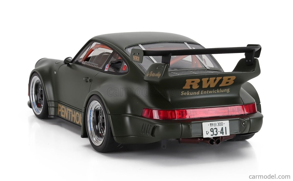 GT-SPIRIT 1/18 Porsche 911 964 RWB Model Car – Garage 73