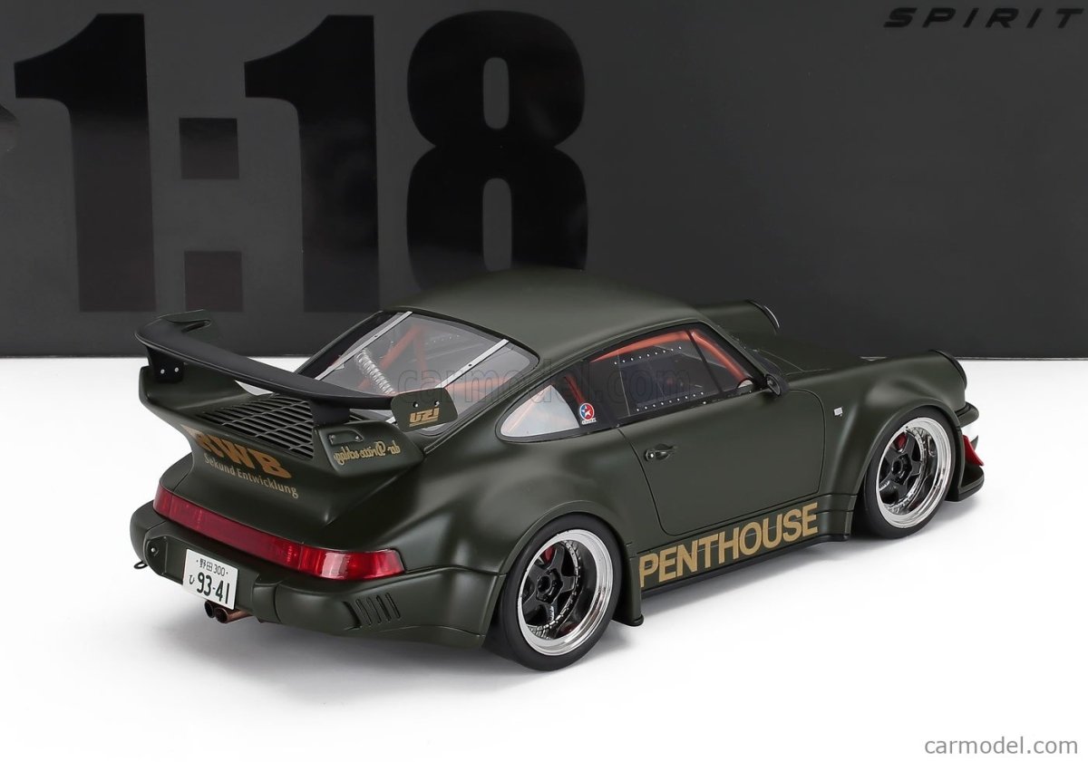 GT-SPIRIT 1/18 Porsche 911 964 RWB Model Car – Garage 73