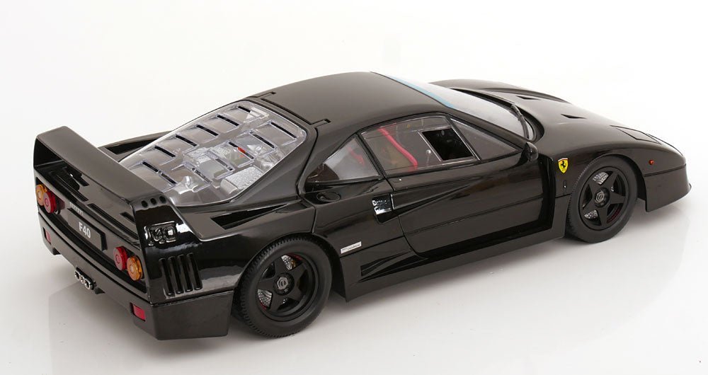 KK-Scale - 1/12 - Ferrari - F40 1990 Black with openings - Garage 73