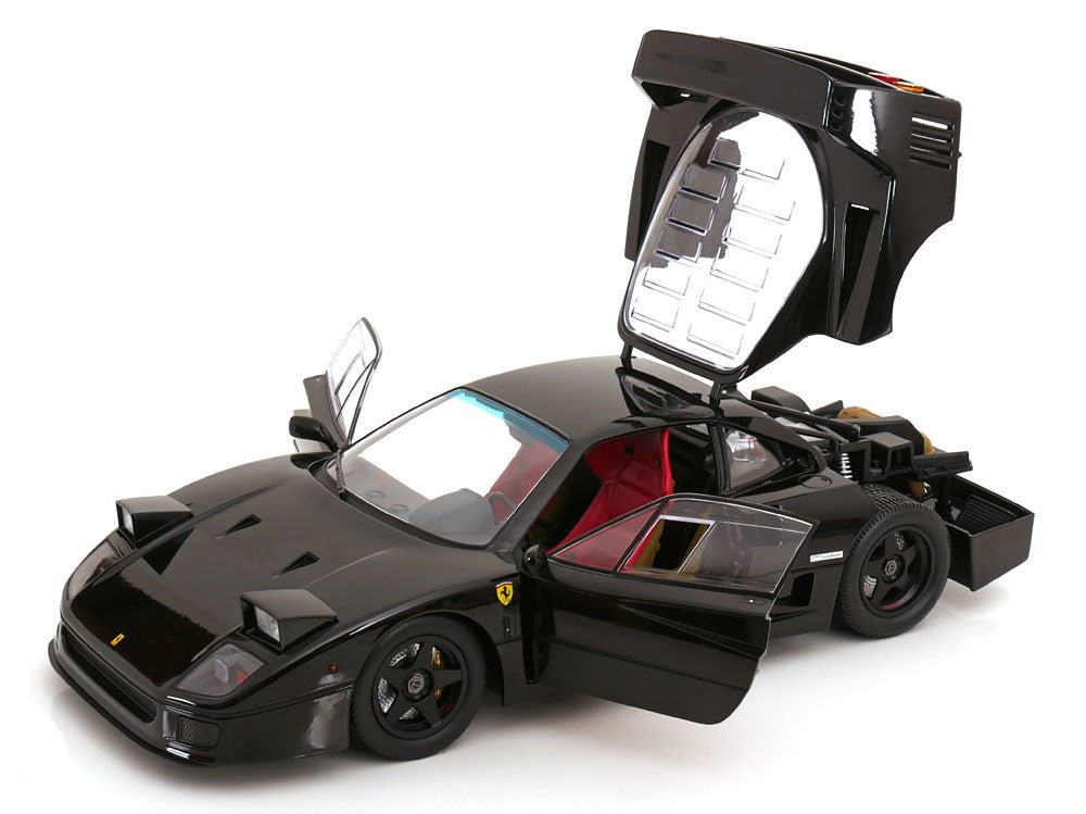 KK-Scale - 1/12 - Ferrari - F40 1990 Black with openings - Garage 73