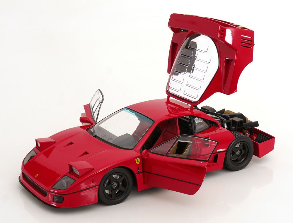 KK-Scale - 1/12 - Ferrari - F40 1990 Red with openings - Garage 73
