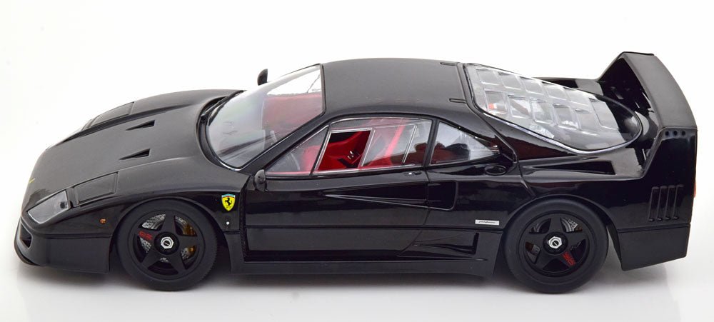 KK-SCALE - 1/18 - FERRARI - F40 LIGHT WEIGHT 1990 Black - Garage 73