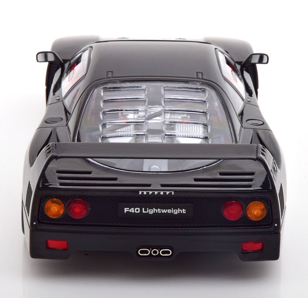 KK-SCALE - 1/18 - FERRARI - F40 LIGHT WEIGHT 1990 Black - Garage 73