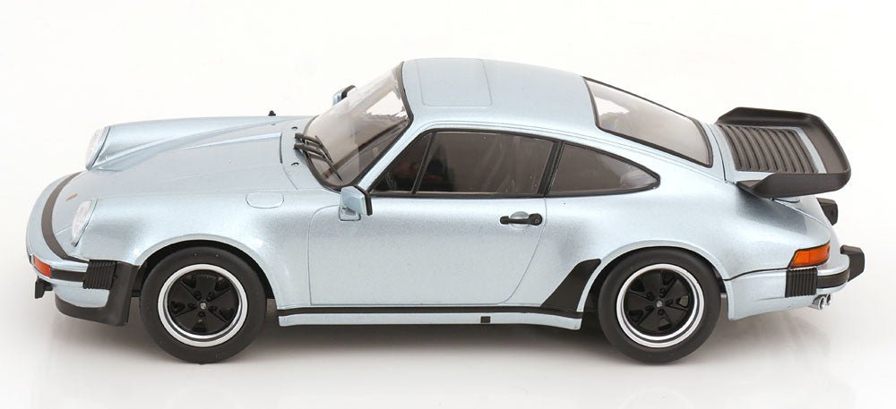 KK-SCALE - 1/18 - PORSCHE 911- 930 turbo 3.3 1977 SILVER - Garage 73