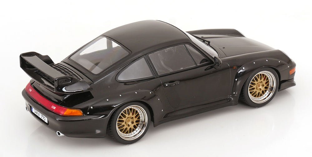 KK-SCALE - 1/18 - PORSCHE - 911 993 GT2 COUPE 1996 - BBS RIMS - BLACK - Garage 73