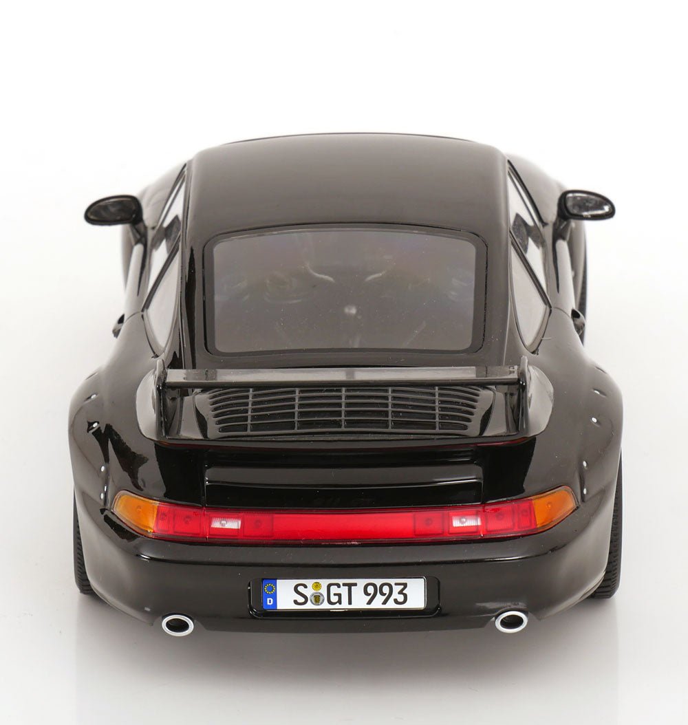 KK-SCALE - 1/18 - PORSCHE - 911 993 GT2 COUPE 1996 - BBS RIMS - BLACK - Garage 73